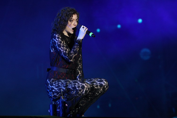Lorde na festiwalu Open'er 2017. 01.07.2017.