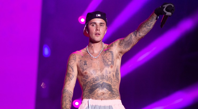 Justin Bieber édes unokahúgával pózolt / Fotó: Getty Images