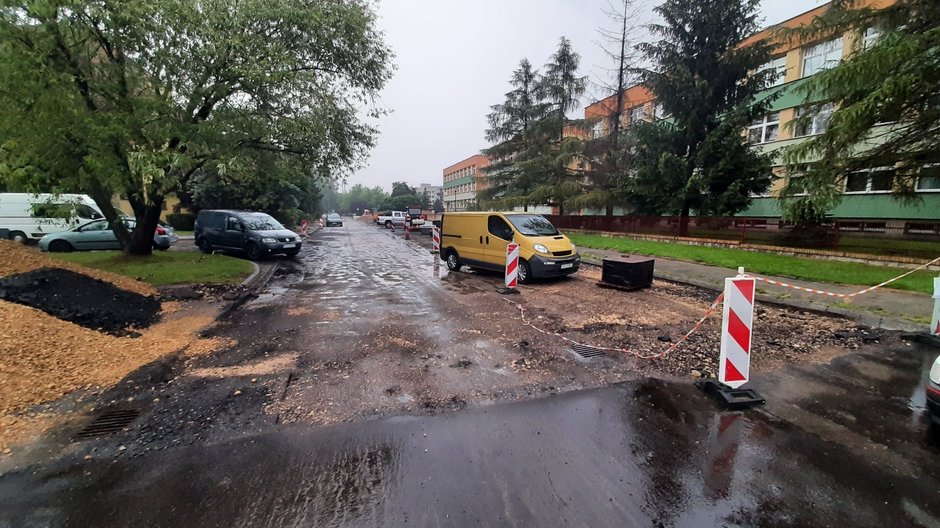 Remont ul. Kazimierza Wielkiego w Pszczynie - 05.07.2022