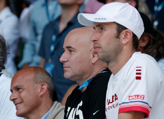 Andre Agasi i Radek Štepanek