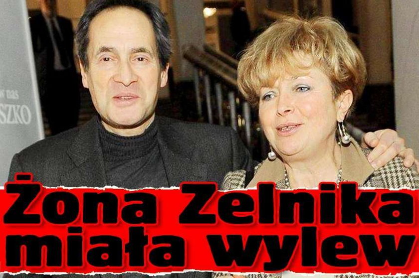 Żona Zelnika miała wylew