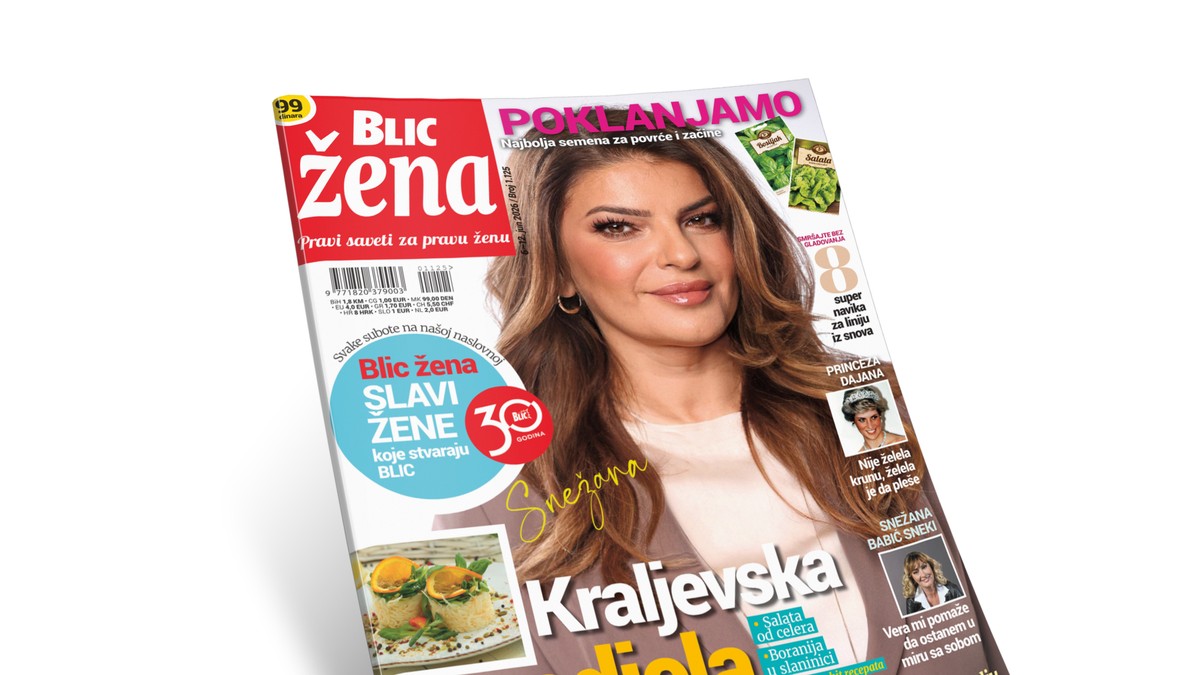 Od subote 6. juna u prodaji je novi broj "Blic žene", magazina koji se voli, čuva i zbog kog se iščekuje vikend