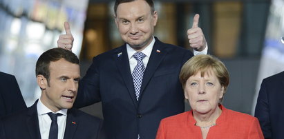 Merkel o krytyce Macrona wobec Europy Wschodniej: "Między nami jest całkowita zgoda"