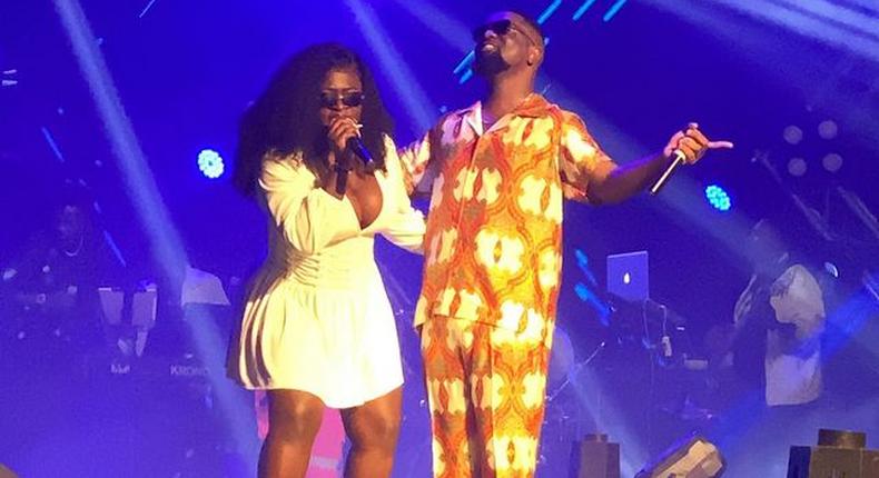 Sarkodie and Sista Afia perform at Rapperholic 2020