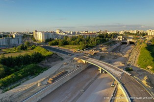 W tym roku Południowa Obwodnica Warszawy zyska most. Na tunel pod Ursynowem trzeba będzie poczekać