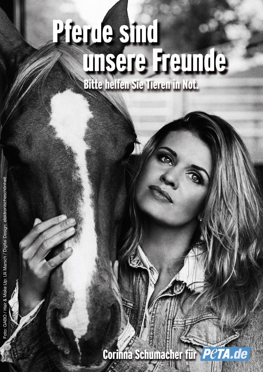 Corinna Schumacher uwielbia konie