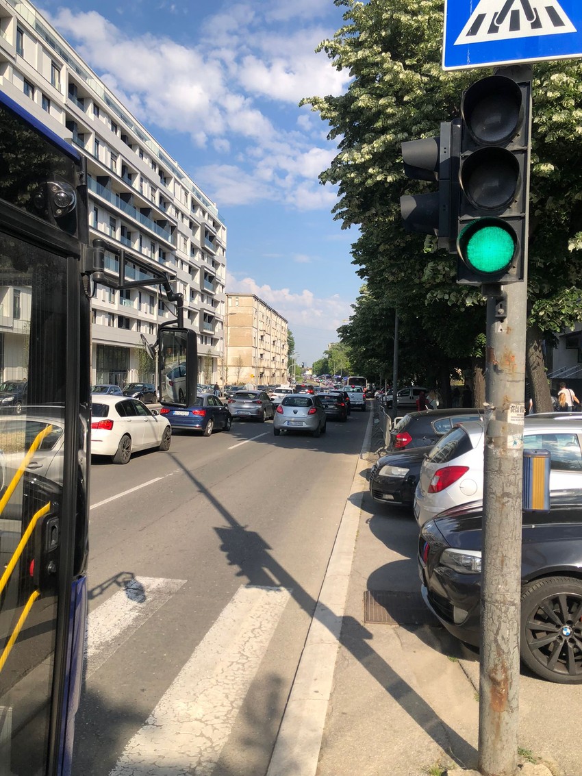 Gužva u Beogradu