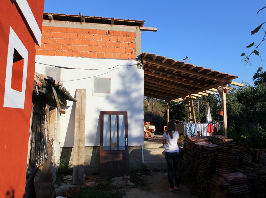 Kuća porodice Pešić u beogradskom naselju Marinkova Bara