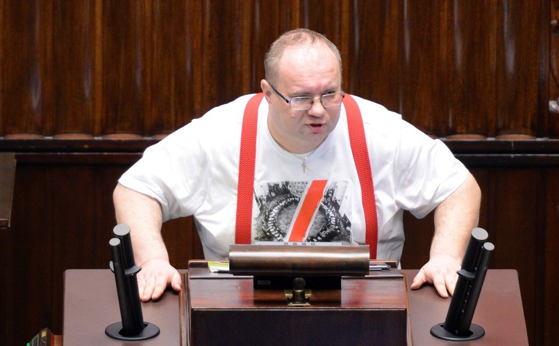 Poseł Kukiz'15 Rafał Wójcikowski