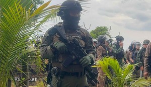 Tajlandska vojska u pograničnom području sa Kambodžom 17. septembra