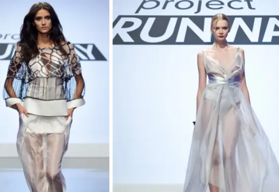 Project Runway odc.10 projekty dla magazynu Elle