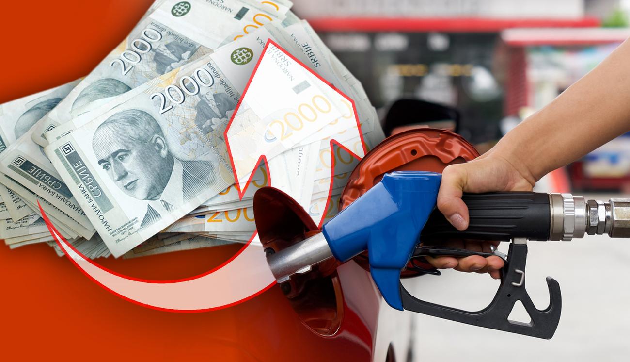 Dizel sve bliže granici od 220 dinara za litar! Veće akcize od 1. oktobra dižu već visoke cene goriva: Zna se u &#34;dinar&#34; šta nas čeka
