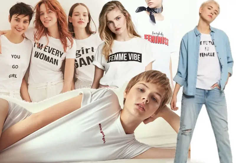 T-shirty z feministycznym przesłaniem