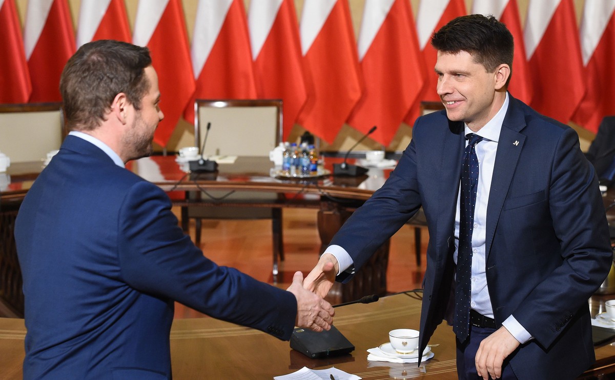 Rafał Trzaskowski i Ryszard Petru