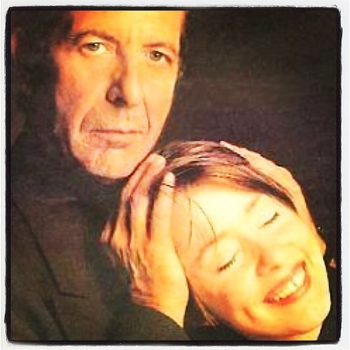 Suzanne Vega z Leonardem Cohenem w 1989 roku