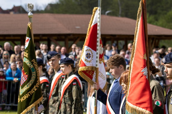 Uroczystość złożenia przysięgi wojskowej. Fot. Radosław Dominowski