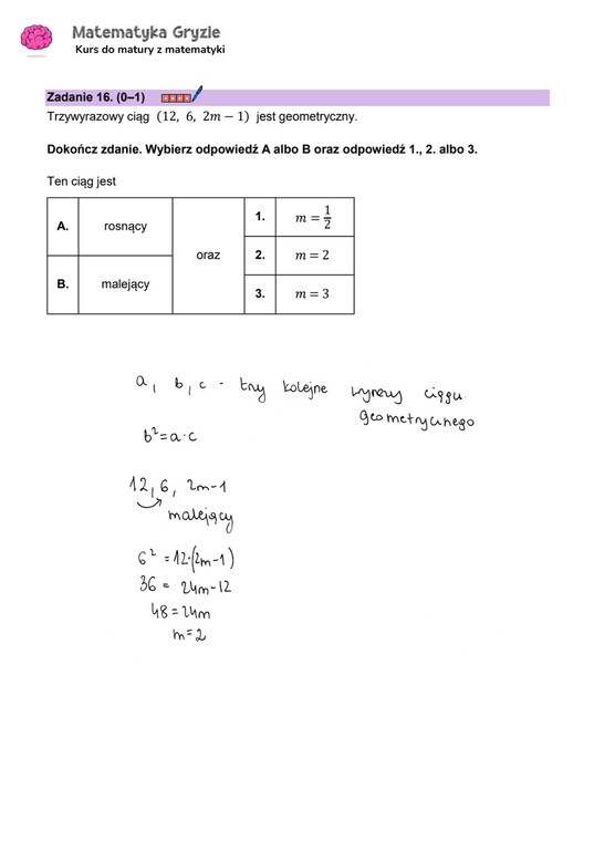 Matura 2024. Matematyka - poziom podstawowy [ARKUSZE CKE i ODPOWIEDZI]