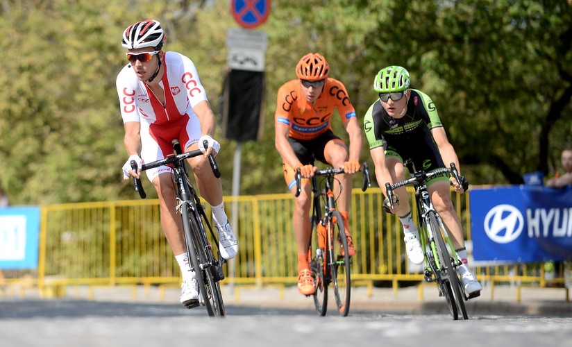 Premier Ewa Kopacz na starcie Tour de Pologne