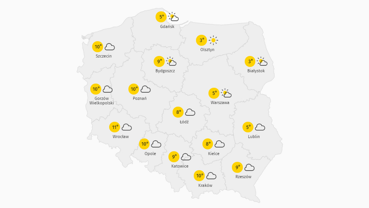 Pogoda dla Polski - 6 marca. Prognoza pogody