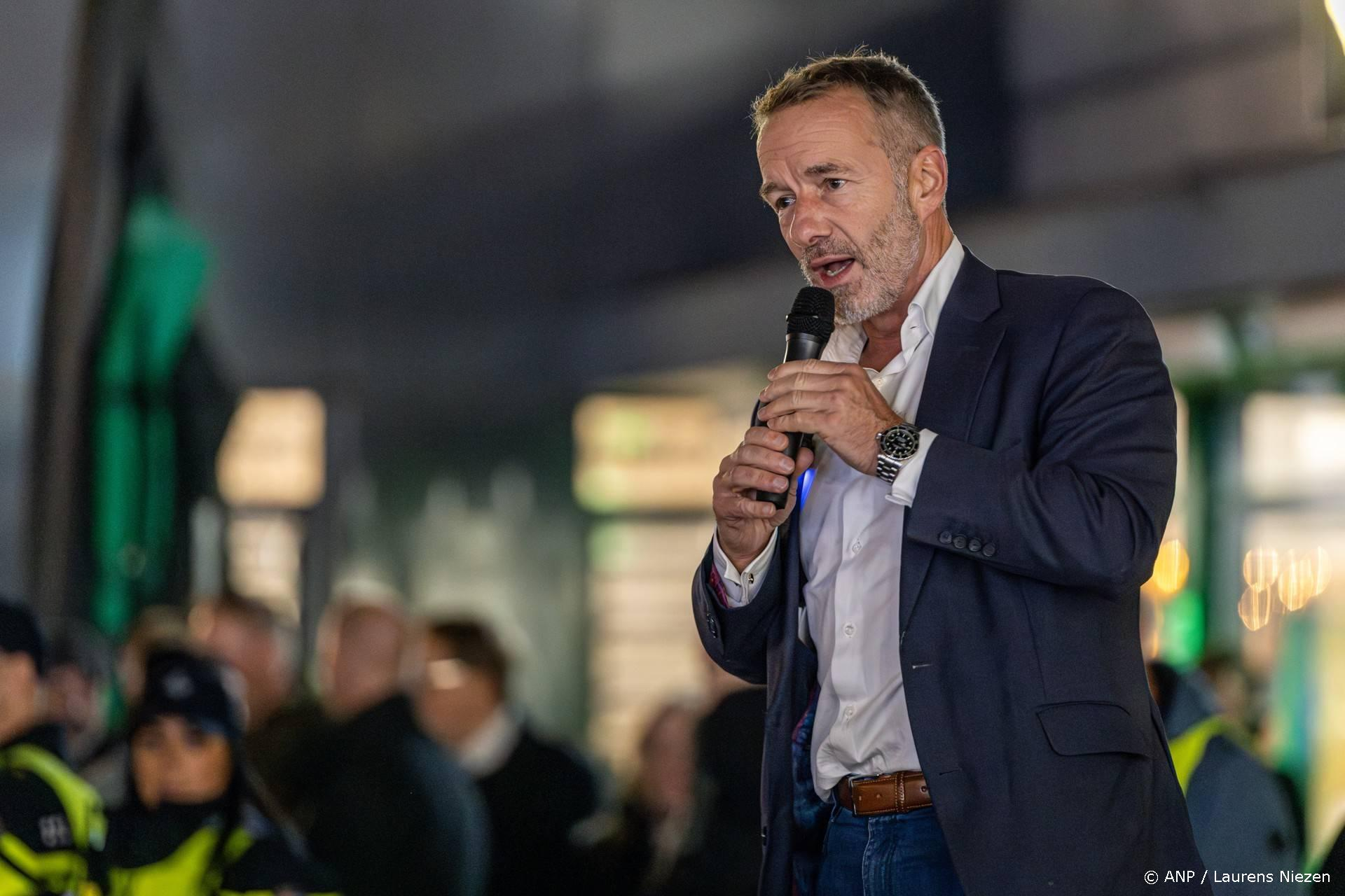 Van Haga stopt als BVNL-leider na verkiezingsnederlaag zonder zetel