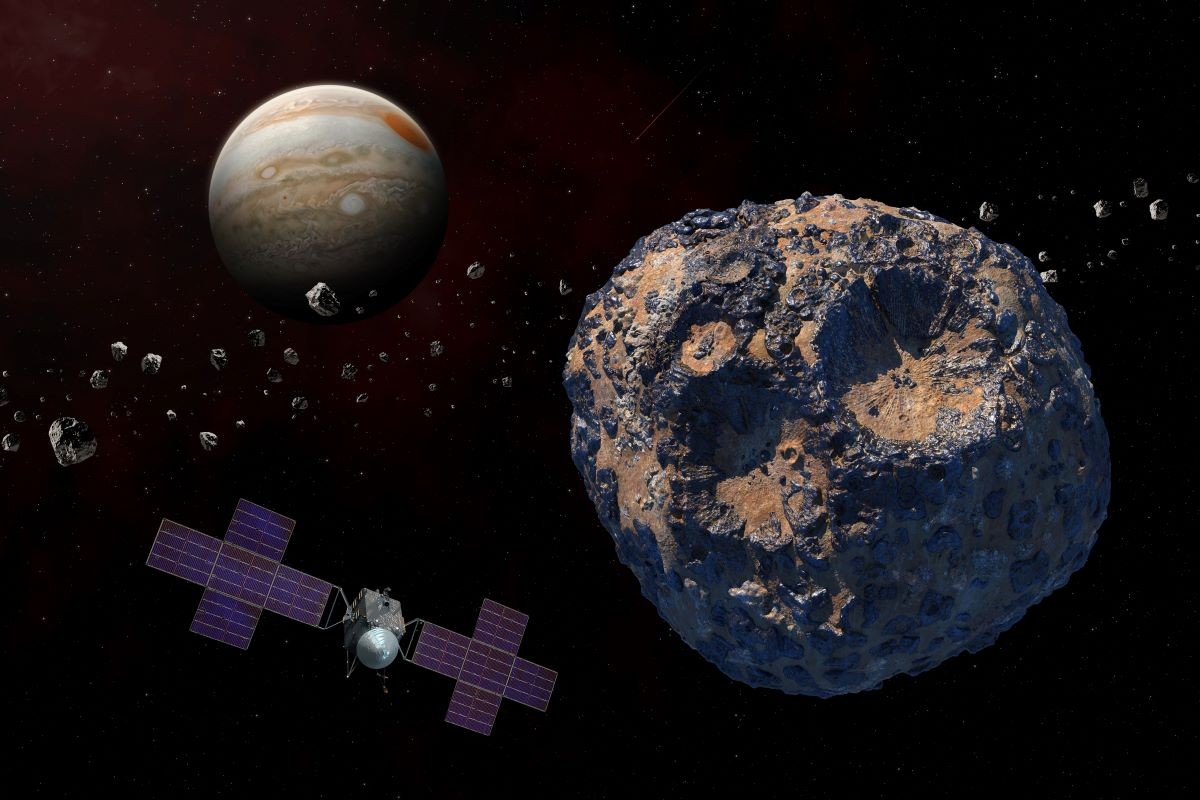 Psyche: metaliczna asteroida, której kratery mogą zdradzić tajemnice narodzin planet