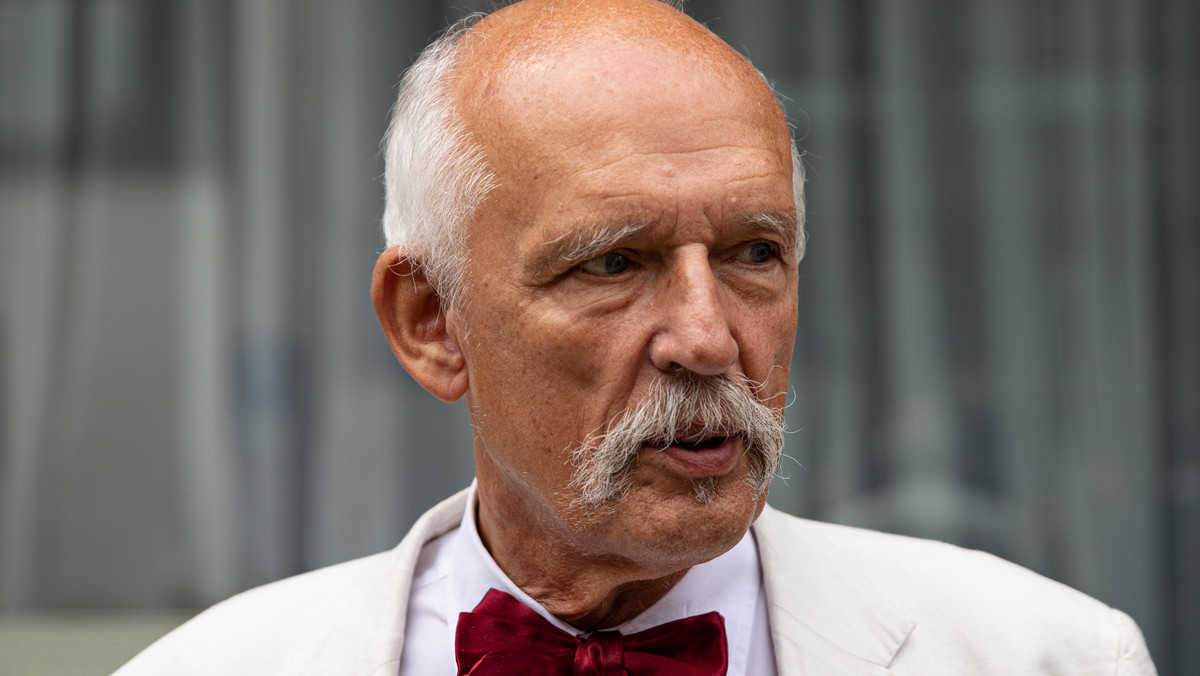 Janusz Korwin-Mikke zasnął w Sejmie? Polityk tłumaczy