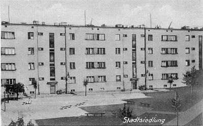 Osiedle podczas okupacji niemieckiej