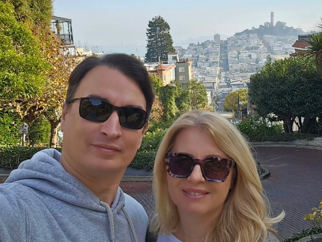 Rizman a Čaputová v San Franciscu.