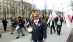 WARSZAWA KPRM PROTEST NSZZ SOLIDARNOŚĆ EMERYTURY