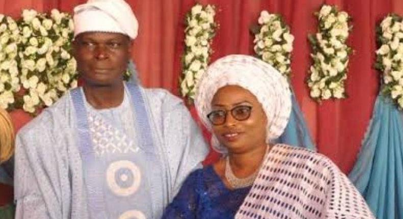 Chief of Staff to Ondo State Governor, Olugbenga Ale and wife, Sade Ale (News Direct)