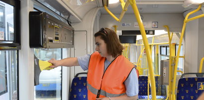 Tak teraz myją nasze tramwaje