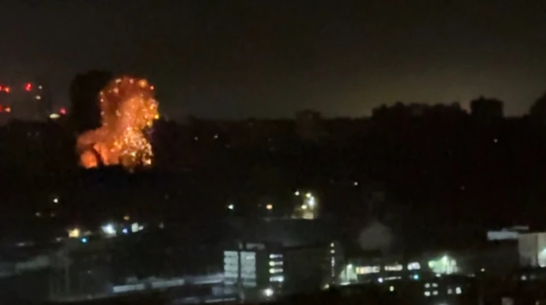 Masovni ruski napad na Kijev