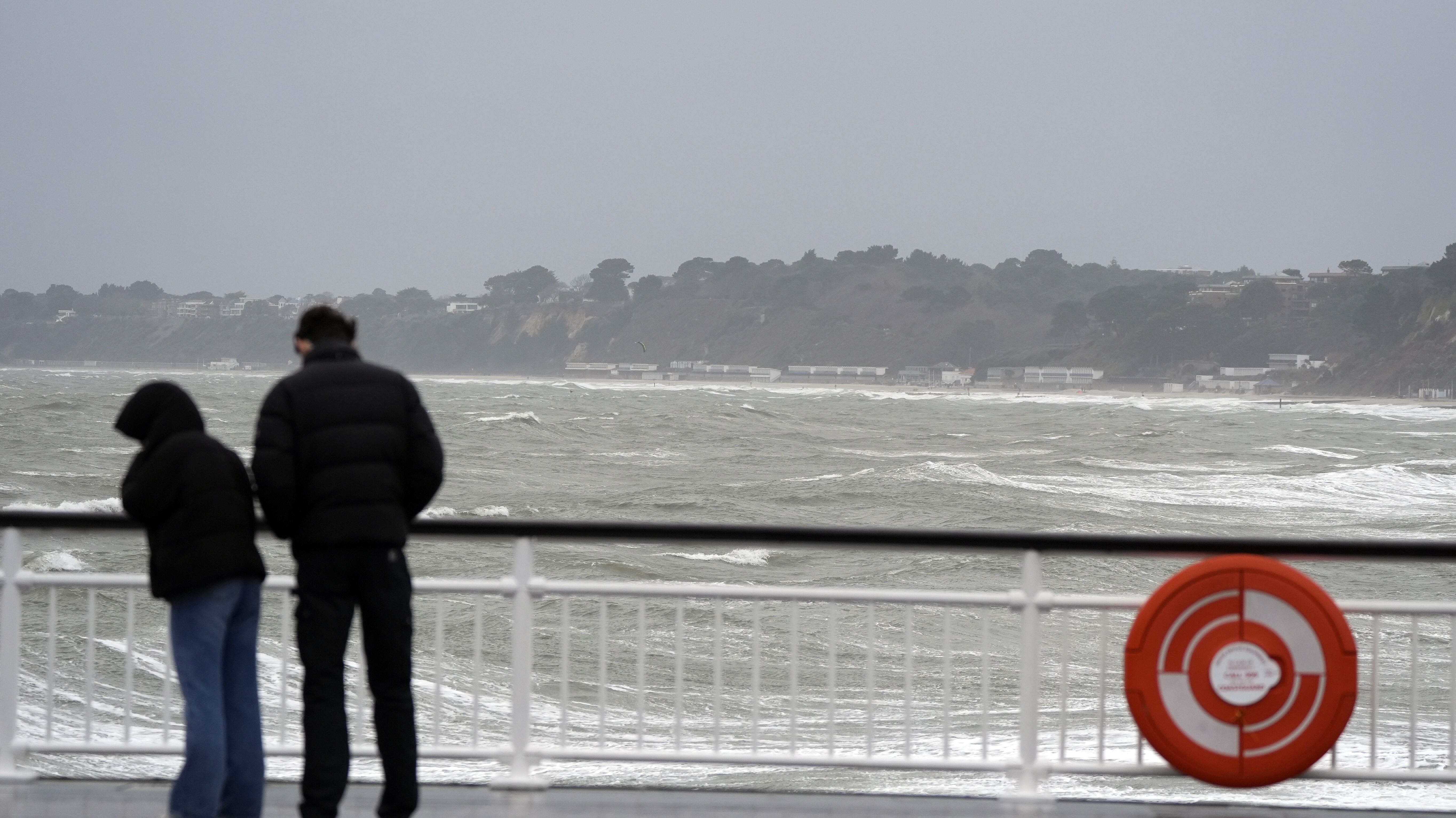 Police urge no Boxing Day swimming after two men go missing off Devon coast