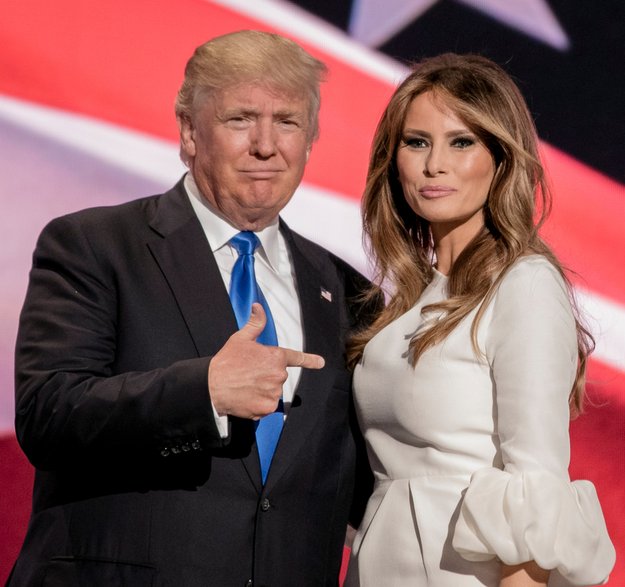 Melania i Donald Trump