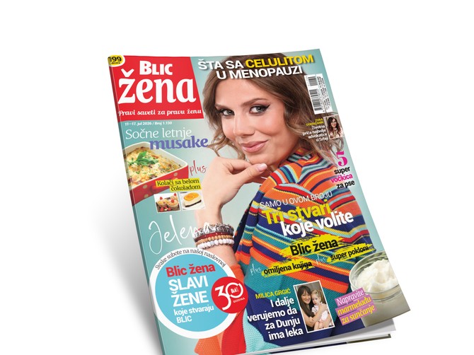 U subotu 11. jula potražite svoj primerak "Blic žene"