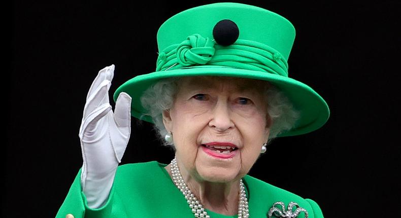 Queen Elizabeth II at the Platinum Jubilee Pageant on June 5, 2022, in London, England.Chris Jackson/Getty Images