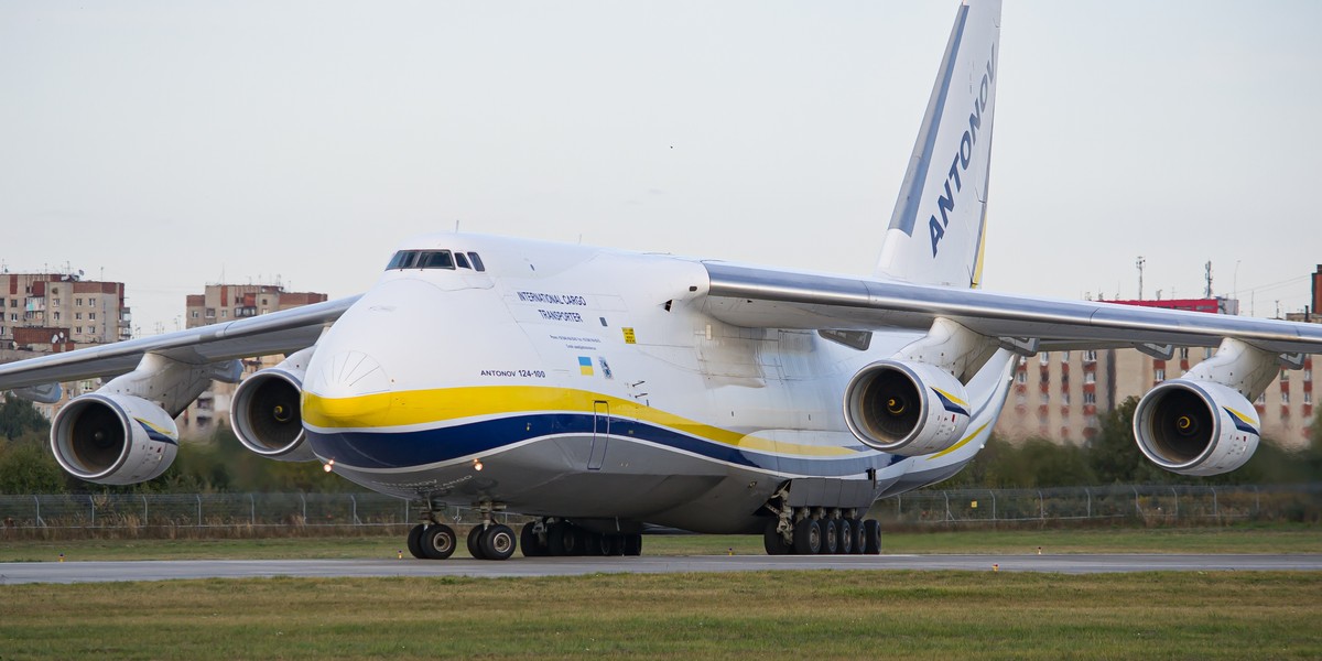 AN-124 Rusłan. Zdjęcie ilustracyjne