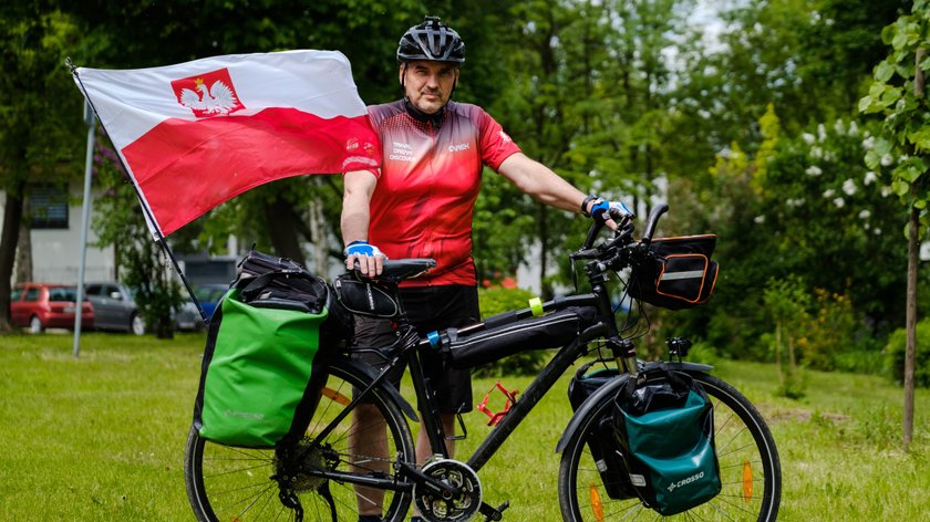 Dariusz Flesiński wyrusza w podróż po Europie. Cel jest szczytny - zbiórka kasy dla chorej Lilianki