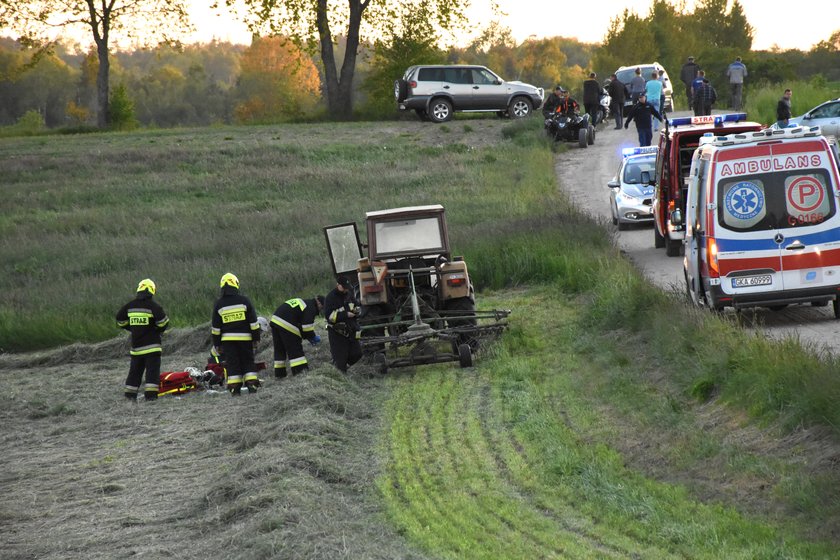 Koszmarny wypadek w Łyśniewie Sierakowickim