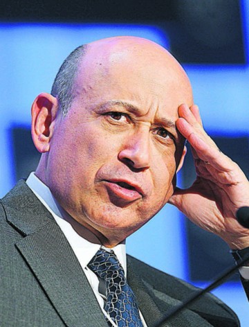 LLoyd Blankfein. Fot. Bloomberg