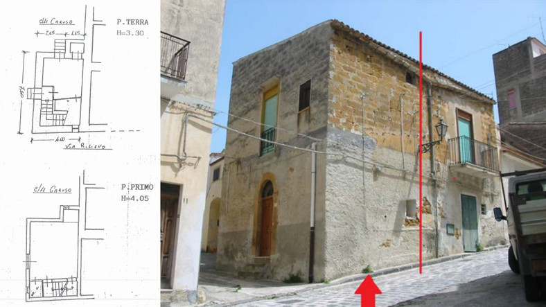 Jeden z domów na sprzedaż za dwa euro w Sambuca di Sicilia