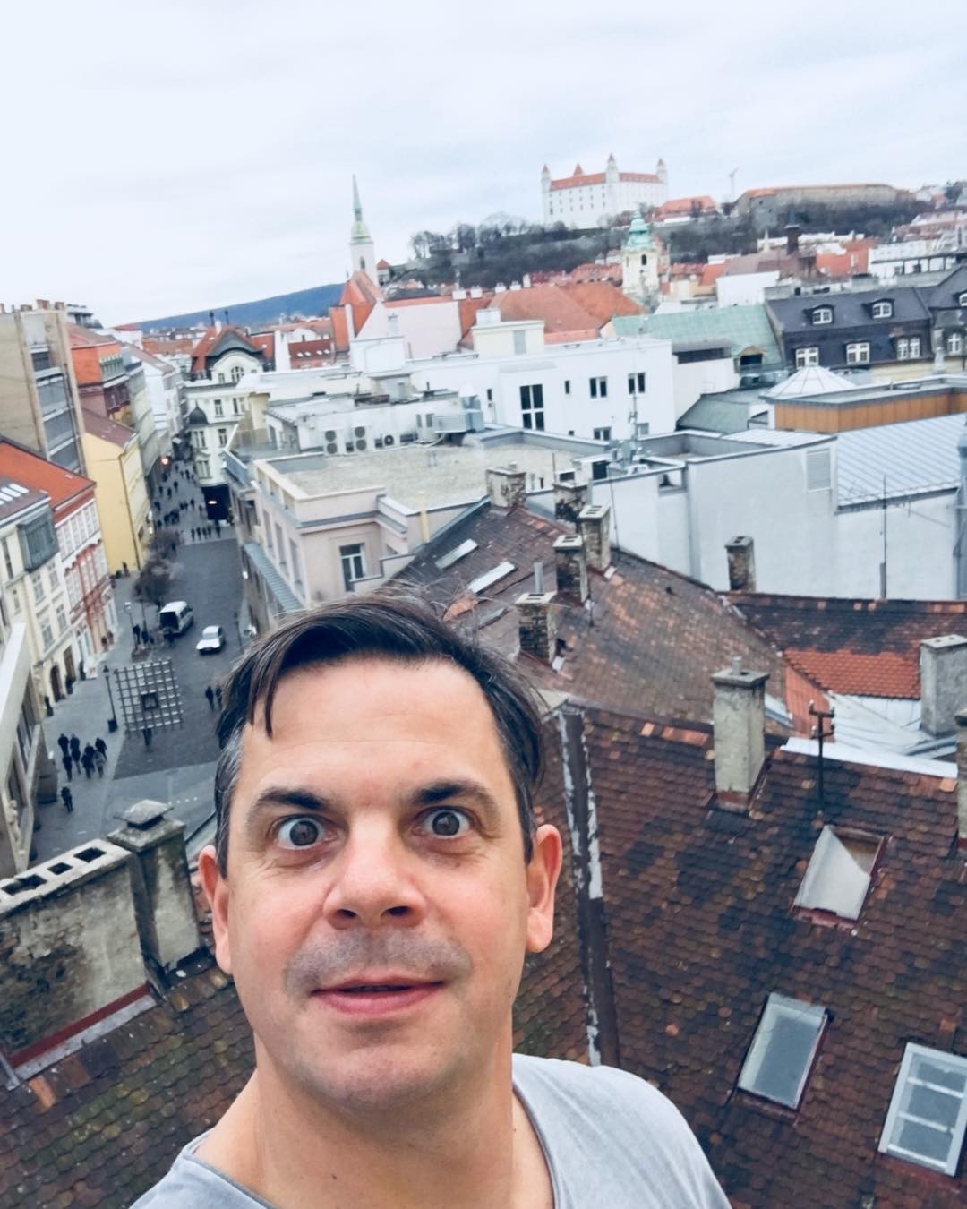 Režisér Dano Dangl.