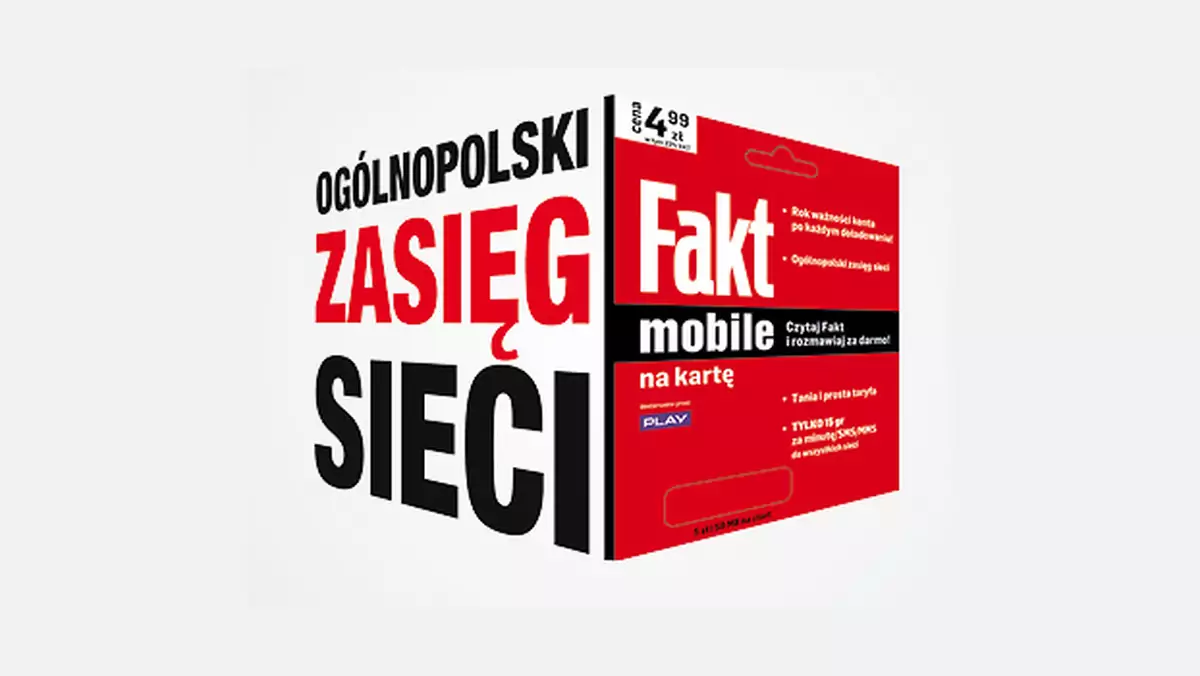 Rusza Fakt Mobile: nowy operator wirtualny z ciekawą ofertą