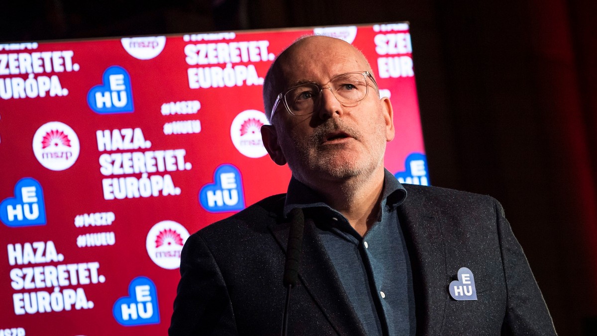 Węgry: Frans Timmermans ostrzega przed nacjonalistami