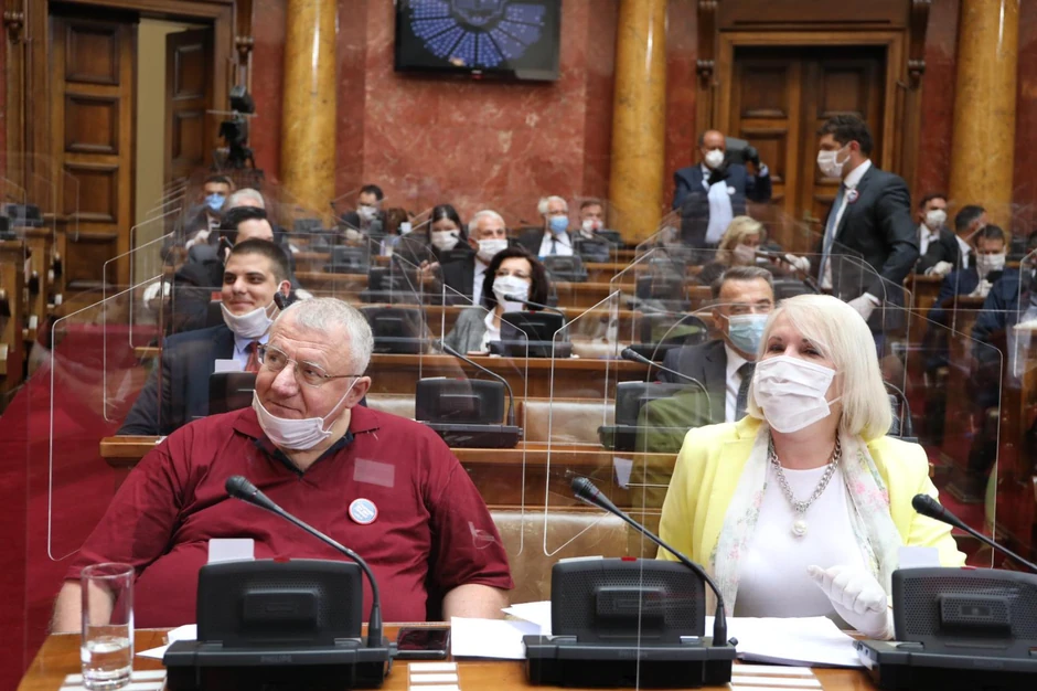 Sednica Skupštine u doba korone