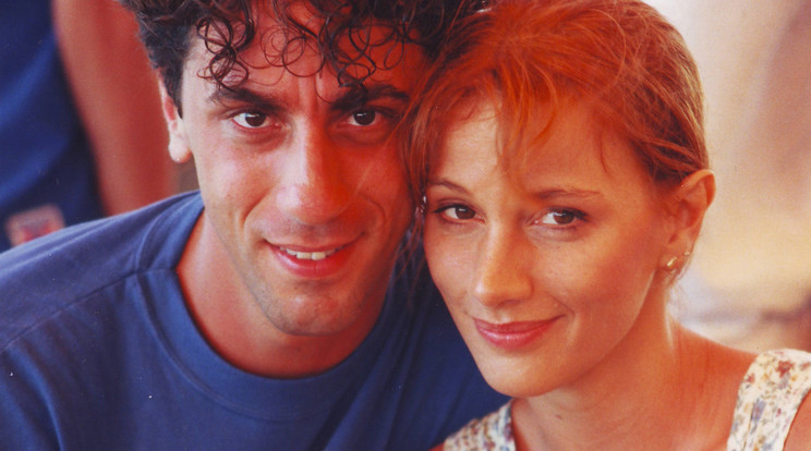 Csonka András és Xantus Barbara az 1990-es években Picit és Szép Krisztát alakította a népszerű vígjátéksorozatban/ Fotó: RAS ARCHIV