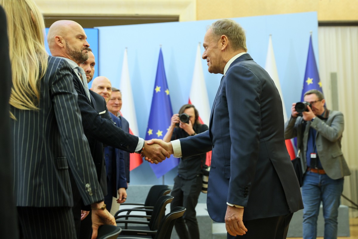 Rafał Brzoska, Donald Tusk