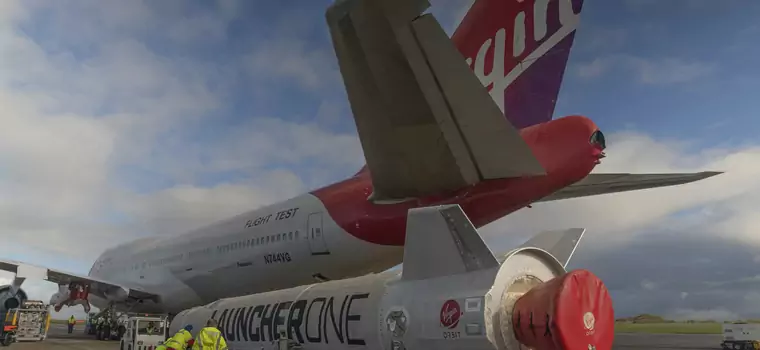 Brytyjczycy nie dotarli na orbitę. Rakieta Virgin Orbit napotkała "anomalię"