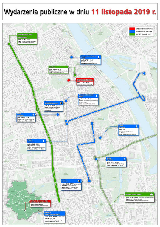 Mapa zgromadzeń