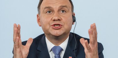 Duda strofuje zagranicznych dziennikarzy